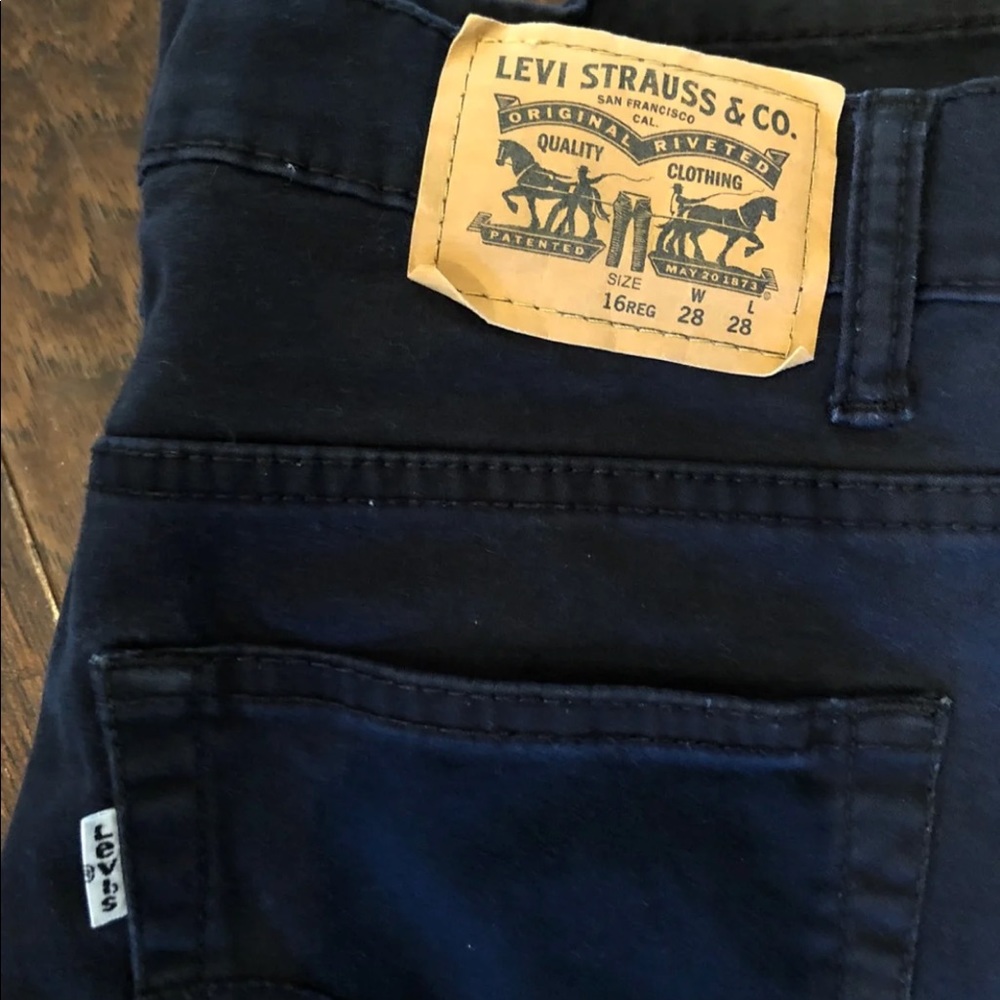 Levi’s 511 black pant 28